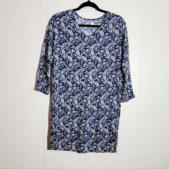 old navy blue floral dress Fit & Flare Floral Smocked Midi Cami Dress for Women main image 1